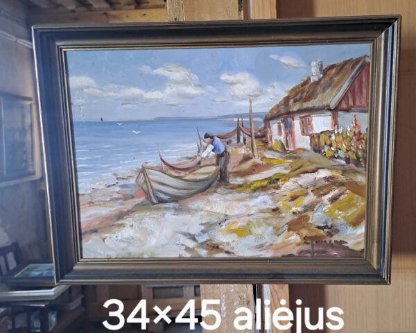 Sodyba jūros pakrantėje  34×45