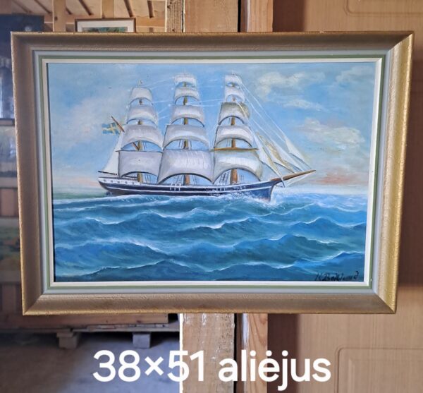 Antikvarinis paveikslas 38×51