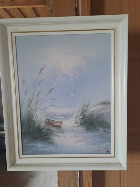 Ev.Knuslen 1983 paveikslas 49×40  40×31