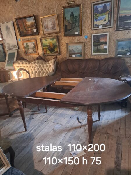 Stalas  110×200  110×150 h75